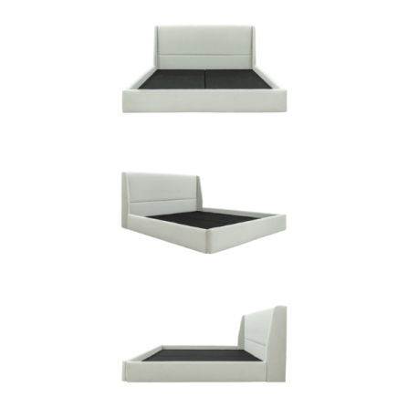 ฐานรองหัวเตียง 6 ฟุต WISDOM DESIGN FURNITURE รุ่น DAILY สีขาว_2